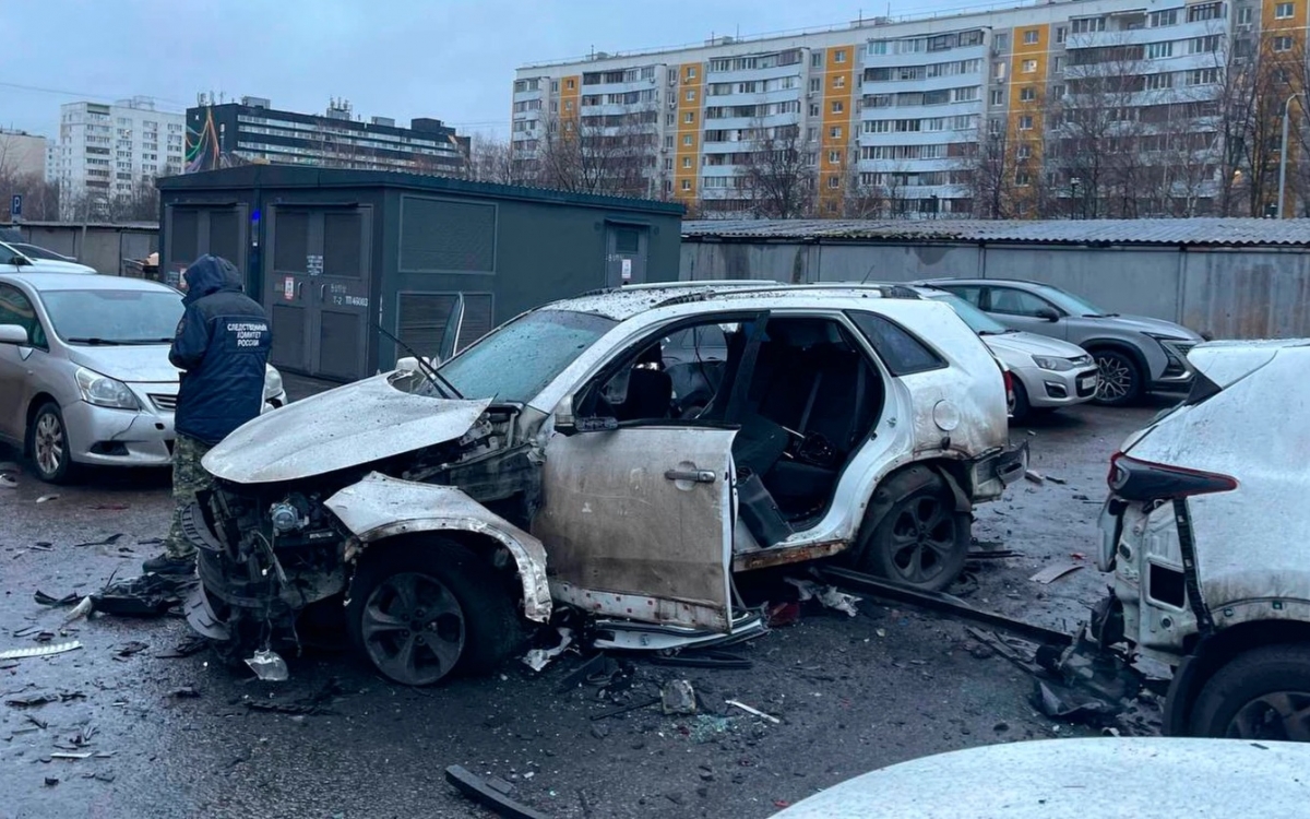 Tướng Nga bị ám sát bằng bom gài dưới gầm xe tại Moscow